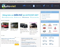 Nâng cấp hệ thống mua bán xe hơi trực tuyến autoviet.net